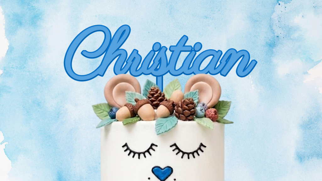 Individueller Caketopper