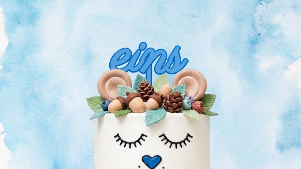 Cake Topper "Eins"
